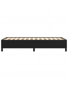 Giroletto Nero 90x190 cm in Similpelle