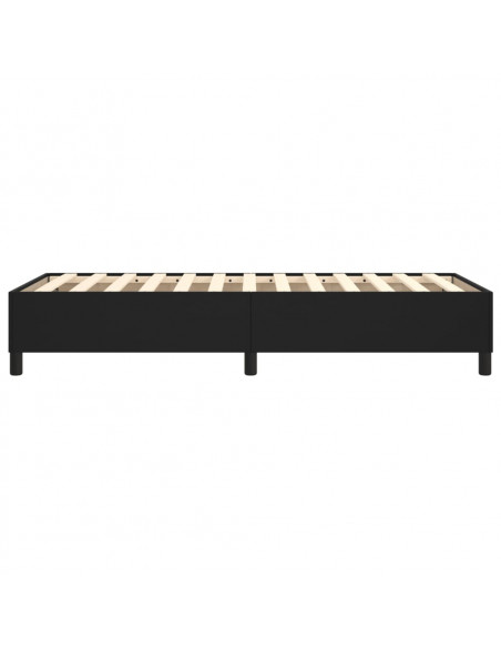 Giroletto Nero 90x190 cm in Similpelle