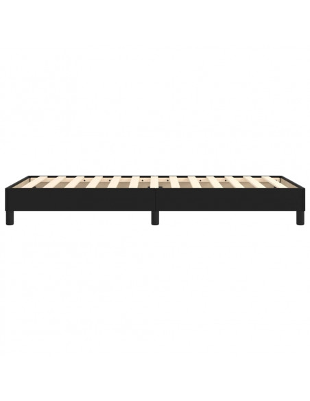 Giroletto Nero 90x190 cm in Similpelle
