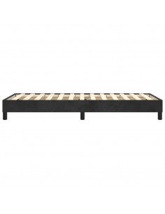 Giroletto Nero 90x190 cm in Velluto