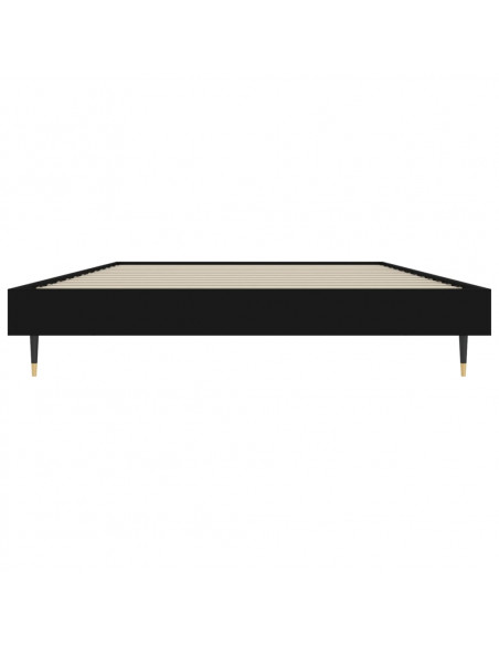 Giroletto Nero 90x200 cm in Legno Multistrato