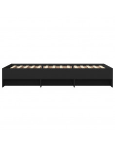 Giroletto Nero 90x200 cm in Legno Multistrato