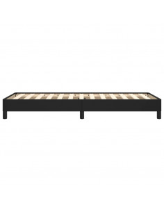 Giroletto Nero 90x200 cm in Similpelle