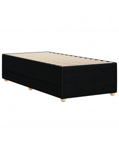 Giroletto Nero 90x200 cm in Tessuto