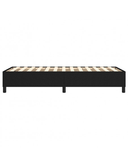 Giroletto Nero 90x200 cm in Tessuto