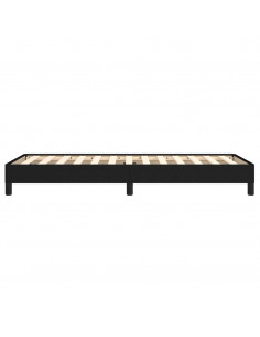 Giroletto Nero 90x200 cm in Tessuto