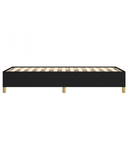 Giroletto Nero 90x200 cm in Tessuto
