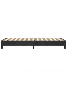 Giroletto Nero 90x200 cm in Velluto