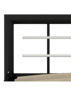 Giroletto Nero e Bianco in Metallo 140x200 cm