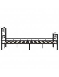 Giroletto Nero in Acciaio 120x200 cm