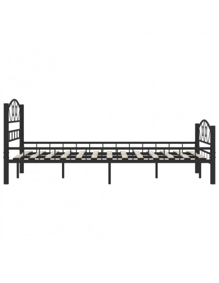 Giroletto Nero in Acciaio 120x200 cm
