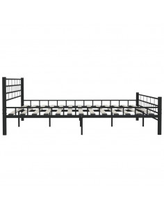 Giroletto Nero in Acciaio 200x200 cm