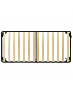 Giroletto Nero in Metallo 100x200 cm