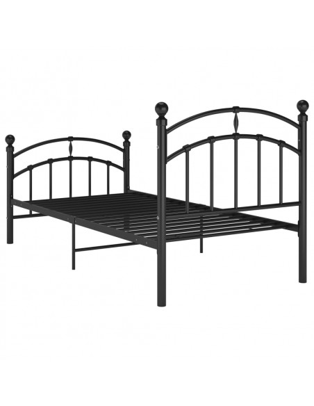 Giroletto Nero in Metallo 100x200 cm