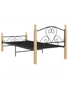 Giroletto Nero in Metallo 100x200 cm