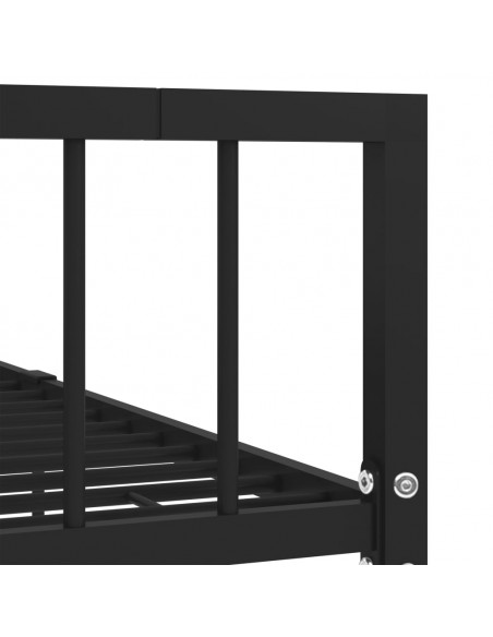 Giroletto Nero in Metallo 100x200 cm