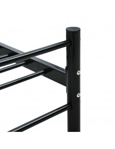 Giroletto Nero in Metallo 100x200 cm