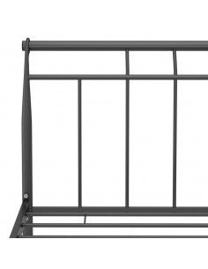 Giroletto Nero in Metallo 120x200 cm