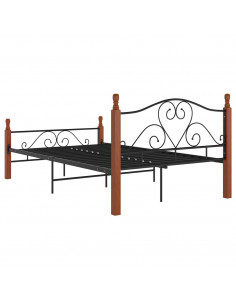 Giroletto Nero in Metallo 120x200 cm