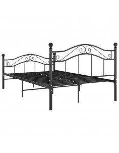 Giroletto Nero in Metallo 120x200 cm