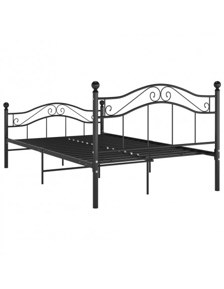 Giroletto Nero in Metallo 120x200 cm