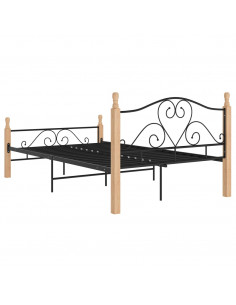 Giroletto Nero in Metallo 120x200 cm