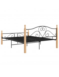 Giroletto Nero in Metallo 140x200 cm