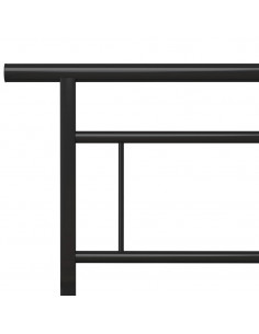 Giroletto Nero in Metallo 160x200 cm