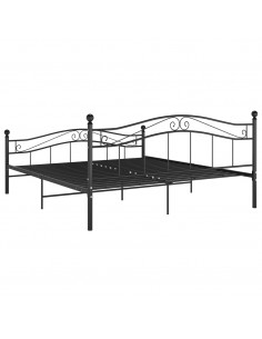 Giroletto Nero in Metallo 160x200 cm