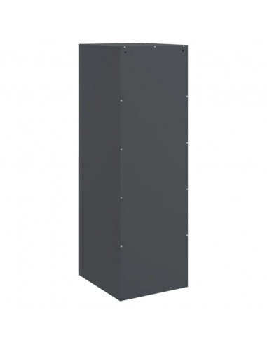 Credenza Antracite 34,5x39x107 cm in Acciaio