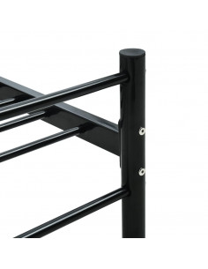 Giroletto Nero in Metallo 180x200 cm