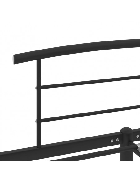 Giroletto Nero in Metallo 180x200 cm
