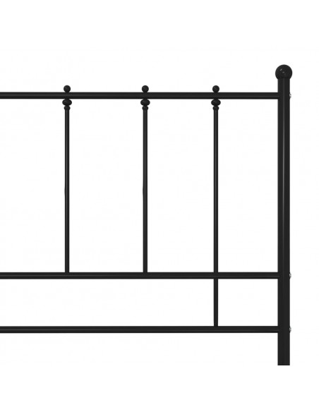 Giroletto Nero in Metallo 200x200 cm