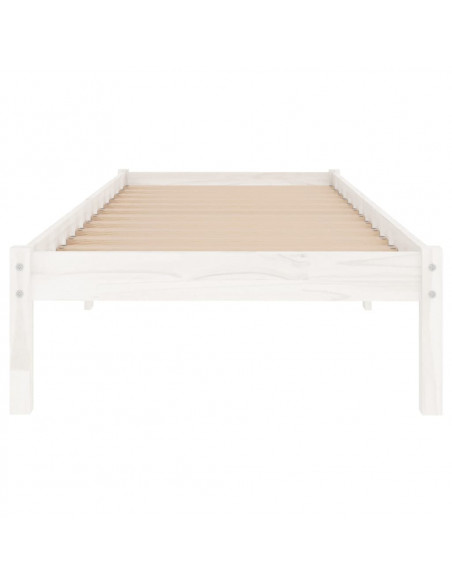 Giroletto Bianco in Legno Massello di Pino 100x200 cm