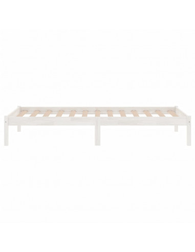 Giroletto Bianco in Legno Massello di Pino 100x200 cm