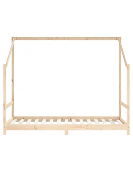 Giroletto per Bambini 2x(90x190) cm in Legno Massello di Pino