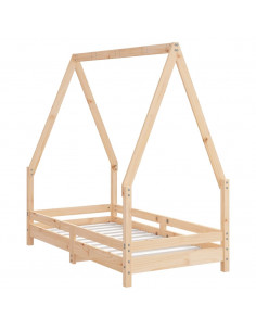 Giroletto per Bambini 70x140 cm in Legno Massello di Pino