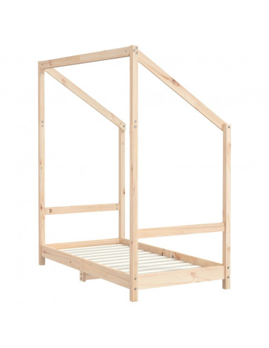 Giroletto per Bambini 70x140 cm in Legno Massello di Pino