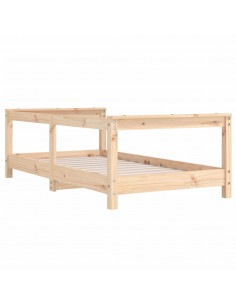 Giroletto per Bambini 70x140 cm in Legno Massello di Pino