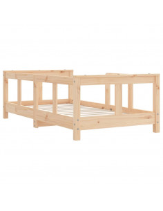 Giroletto per Bambini 70x140 cm in Legno Massello di Pino