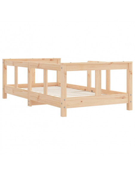 Giroletto per Bambini 70x140 cm in Legno Massello di Pino