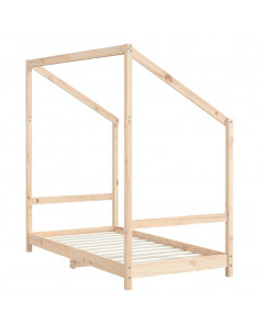 Giroletto per Bambini 80x160 cm in Legno Massello di Pino