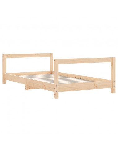 Giroletto per Bambini 80x160 cm in Legno Massello di Pino