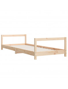 Giroletto per Bambini 80x200 cm in Legno Massello di Pino