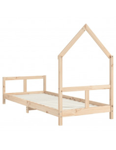 Giroletto per Bambini 80x200 cm in Legno Massello di Pino