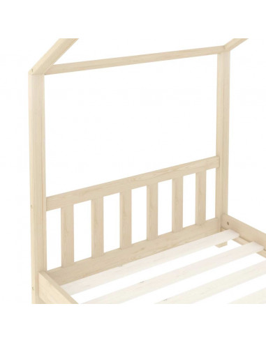 Giroletto per Bambini in Legno Massello di Pino 70x140 cm