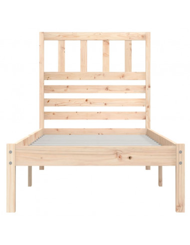 Giroletto 90x190 cm Single in Legno Massello di Pino