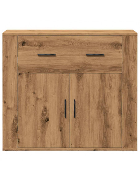 Credenza Rovere Artigianale 80x33x70 cm in Truciolato