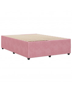 Giroletto Rosa 140x190 cm in Velluto