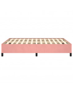 Giroletto Rosa 140x190 cm in Velluto